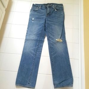 Martin and Osa distressed jeans, size 32/34 straight fit